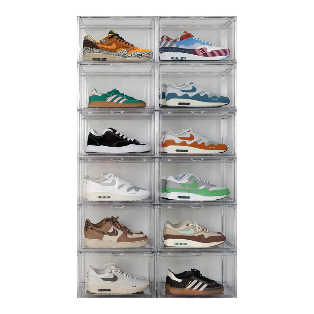 Sneakerbox transparent - 12-pack