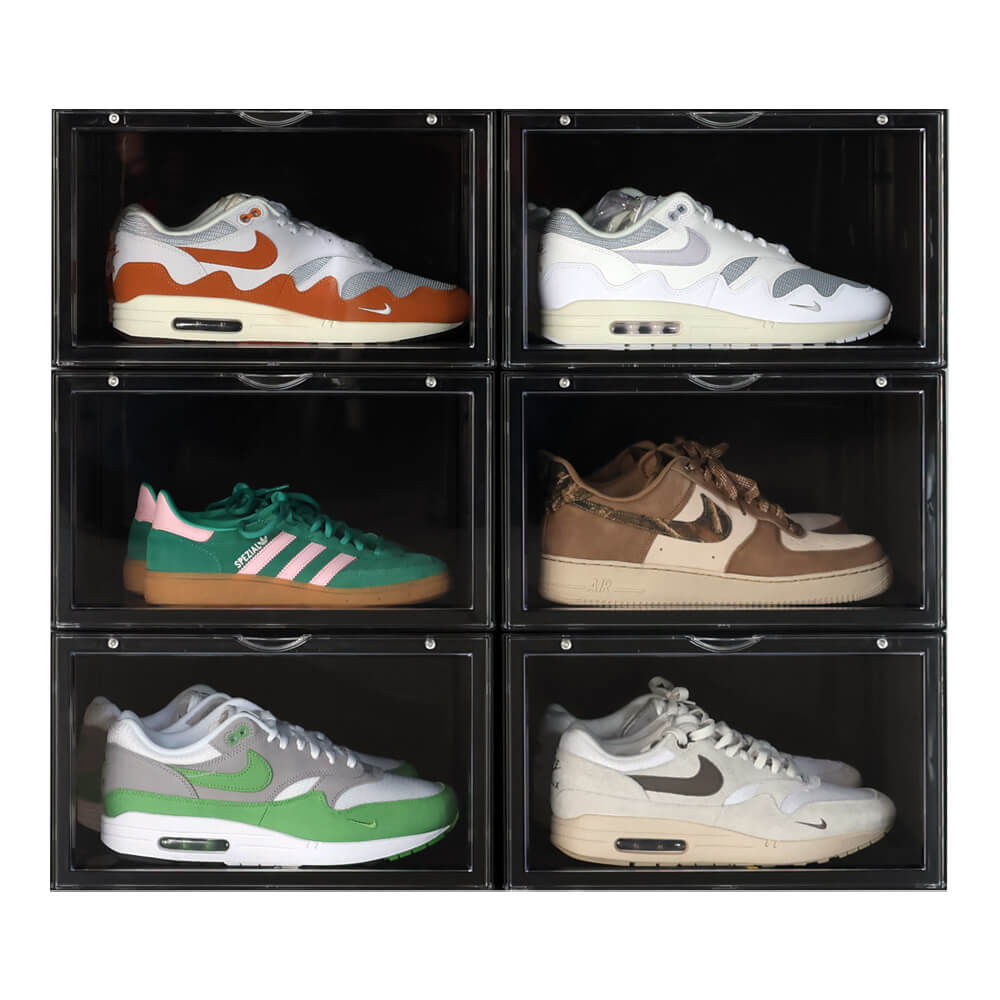 Sneakerbox black | 6-pack