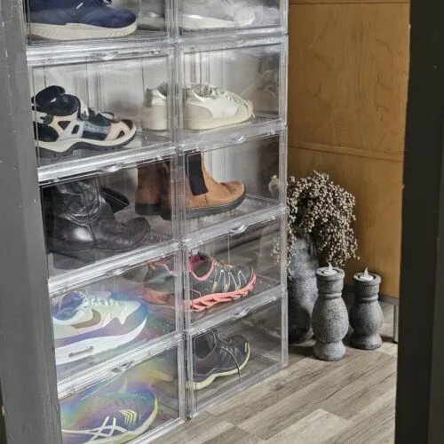 sneakerbox transparant